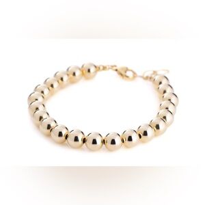 LOLO Jewelry 8mm Gold Ball Bracelet